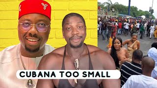 VeryDarkMan Insult Obi Cubana  Slay Queen at Davido Chioma Wedding [upl. by Maddeu]