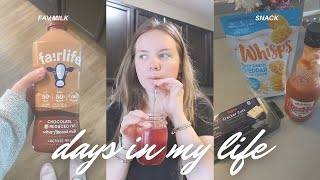 DAYS IN MY LIFE new mocktail recipe grocery run x2 amazon tip sephora bday gift [upl. by Kiley]