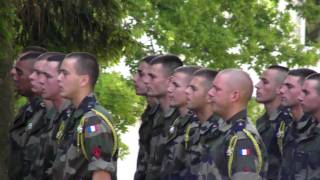 Chant Militaire quotTe Sitimaquot Défiler Remise Des Képis  Suite [upl. by Hewes863]