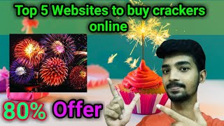 Top 5 online crackers websites with 80 discount from sivakasi  how to buy crackers online [upl. by Evander]