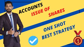 Issue of Shares  One shot  Important video for term 1  Class 12 [upl. by Sirad]