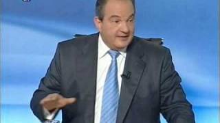 KARAMANLIS VS PAPANDREOU  DEBATE VOULEFTIKES 2009 [upl. by Enidlareg]