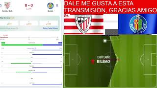 Athletic Bilbao vs Getafe live broadcast 🔴 with detailed visual and text effects 2024 [upl. by Ott]