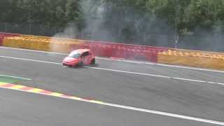 600Km the Spa Francorchamps crash and action [upl. by Dagna875]