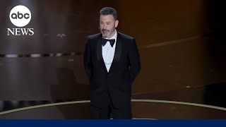 Oscars 2024 Watch Jimmy Kimmels opening monologue for the 96th Academy Awards [upl. by Zulema]