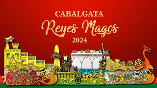 🟣 Cabalgata de Reyes Magos Sevilla 2024 [upl. by Yrffoeg]