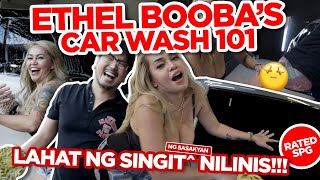 ETHEL BOOBAS CAR WASH 101  LAHAT NG SINGIT NG SASAKYAN NILINIS 😂😂😂 [upl. by Ilene171]