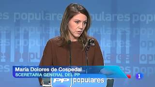 Cospedal explica las retribuciones a Bárcenas [upl. by Atews58]