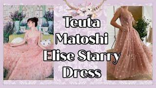 Teuta Matoshi Elise Starry Dress Unboxing amp Review [upl. by Llij]