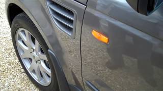 How to change side repeater indicators on a Range Rover Sport L320 [upl. by Inaj742]