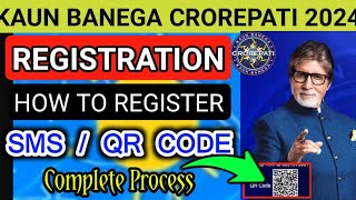 How to Scan QR CodeSMS for Kbc RegisterKbc Registration QR Code Scan WhatsApp KBC 17 Registration [upl. by Nitsrek813]