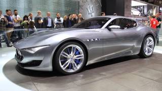 Maserati Alfieri supercar concept Geneva 2014 [upl. by Royal]