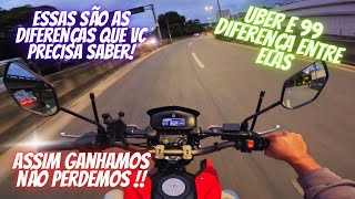 DIFERENÃ‡A DE VALORES POR KMS RODADOS QUAL PAGA MAIS UBER OU 99 DIFERENÃ‡ASðŸ›‘ [upl. by Hilaire]