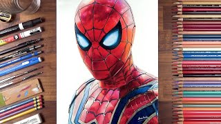 Drawing SpiderMan No Way Home  drawholic [upl. by Reywas638]