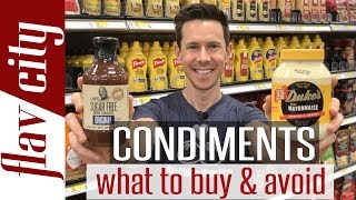 Condiments To Buy amp Avoid This Summer  Ketchup Mustard Mayo And More [upl. by Annaigroeg]