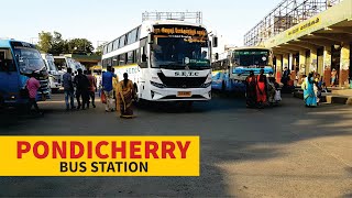 PRTC Bus Station Pondicherry [upl. by Salhcin]