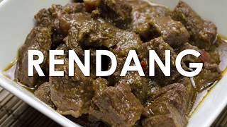 RENDANG MAKEN  HEERLIJK INDISCH RECEPT  PROEF DE INDISCHE KEUKEN [upl. by Laira]