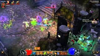 Diablo 3 patch 240 new expanded zone Royal Quarters of Leroics Manor [upl. by Ainitsirhc]