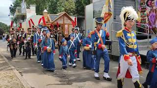 Fusiliers Marins 1810 direction la Chapelle de Heigne [upl. by Nisbet]