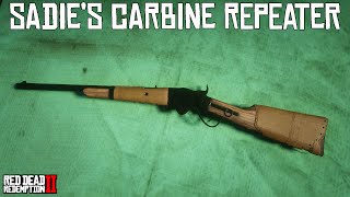 How to Make Sadies Carbine Repeater  RDR2 [upl. by O'Gowan]