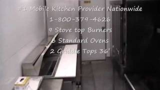 Mobile Kitchen Rental  Disaster Relief Kitchens and Mobile Cooking Show Studio Rentals [upl. by Torrie]