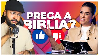 ANALISANDO A PREGAÇÃO DA CAMILA BARROS  PREGA A BÍBLIA DESCUBRA [upl. by Anagrom]