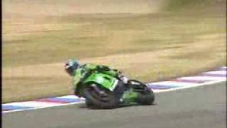 Alex Hofmann at the Czech GP 2004  Kawasaki Moto GP [upl. by Ulah]