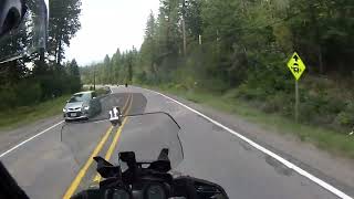 Driving through Poulson and Flathead Lake [upl. by Ariek480]