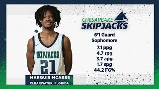 Marquis McAbee  2024 2nd Semester Highlights  Chesapeake College MD [upl. by Hsirehc]