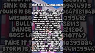 RARE ORA DANCE MOMS SONG CODES songids aldc roblox dance moms [upl. by Marquez538]