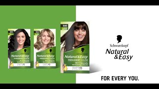 Natural amp Easy  Naturligt färgresultat och ingredienser av naturligt ursprung [upl. by Ariahaj]