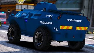 GTALSPDFR GILETS JAUNES VS BLINDÉ DE LA GENDARMERIE NATIONALE 178 [upl. by Gabbert]