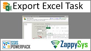 SSIS Export Excel Task  Generate excel Dynamically [upl. by Lillian]