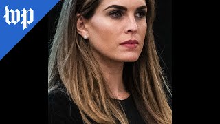 Hope Hicks was once underestimated now a standout witness [upl. by Oirretna215]