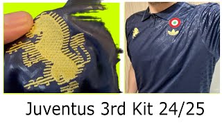 Unboxing of Juventus 3rd kit 2425  Adidas [upl. by Pembroke]