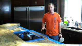 How to Polish Granite Counters at home [upl. by Nnahgiel]