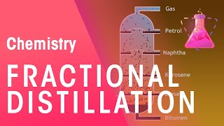 Fractional Distillation  Organic Chemistry  Chemistry  FuseSchool [upl. by Cerelly256]