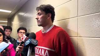 Trey Galloway postgame Purdue Feb 10 2024 [upl. by Phonsa984]