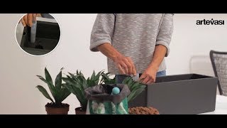 RIMINI Plant Box Self Watering System How to do [upl. by Aneres]