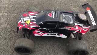 Замер MAX SPEED на Himoto Katana бк Lipo 2S [upl. by Ikkiv985]