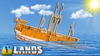 Ylands  OUR SHIP SANK  Ylands Multiplayer Gameplay amp Ship Sailing [upl. by Apostles392]