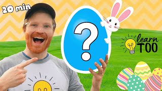 Easter Egg Hunt with Learn Too 🐰💡🥚  FULL EPISODE [upl. by Nairot]