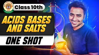 Acids Bases and salts  Class 10 Chemistry  ONE SHOT VIDEO [upl. by Nivak]