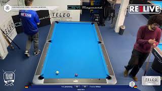 Lichko Valchev vs Nils Johanning Dienstagsturnier Billardfreunde Bremen 10Ball 19112024 [upl. by Stodder832]