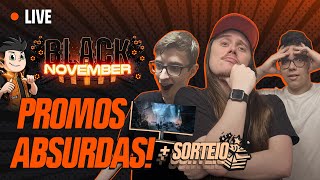 HOJE 1430H SORTEIO MONITOR DUEX 34 COMEÇAMOS A BLACK NOVEMBER PROCESSADOR PLACA DE VIDEO 😱 [upl. by Elyr174]