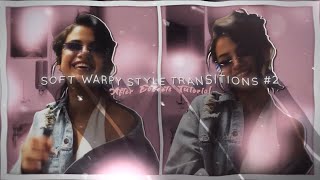 Soft Warpy style transitions 2  After Effects tutorial [upl. by Thanasi]