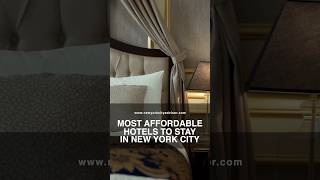 Most Affordable Hotels To Stay In New York City 🗽 [upl. by Neural55]