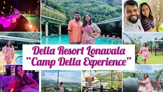 Della ResortLonavala  My CAMP DELLA Experience  Room Tour  5Star Luxury StayMUST VISIT 😍 [upl. by Aleil50]