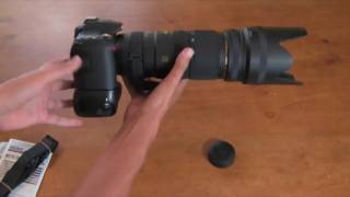 Sigma 70200mm f28 HSM OS First Look [upl. by Nomzzaj]