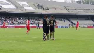 Tercer Gol de Pumas Ismael Sosa  Pumas vs Toluca 25012015 [upl. by Atikal]